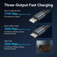 MOBILIOS ĮKROVIKLIS AUTOMOBILIUI USB / 3P JUODAS FFOB0 VENTION MOBILIOS ĮKROVIKLIS AUTOMOBILIUI USB / 3P JUODAS FFOB0 VENTION