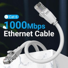 PATCH CABLE CAT.6 UTP / 5M GRAY IBEHJ VENTION PATCH CABLE CAT.6 UTP / 5M GRAY IBEHJ VENTION