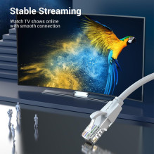 PATCH CABLE CAT.6 UTP / 5M GRAY IBEHJ VENTION PATCH CABLE CAT.6 UTP / 5M GRAY IBEHJ VENTION