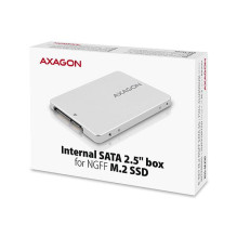 SSD ACC BRACKET BOX 2.5" / SILVER RSS-M2SD AXAGON SSD ACC BRACKET BOX 2.5" / SILVER RSS-M2SD AXAGON