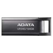 MEMORY DRIVE FLASH USB3.2 64GB / BLACK AROY-UR340-64GBK ADATA MEMORY DRIVE FLASH USB3.2 64GB / BLACK AROY-UR340-64GBK ADATA