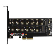 SSD KIŠTUKO ADAPTERIS NVME / SATA / M.2 / PCIE SPLP PCEM2-DC AXAGON