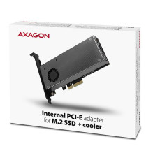 SSD KIŠTUKO ADAPTERIS NVME / SATA / M.2 / PCIE SPLP PCEM2-DC AXAGON