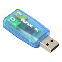 GARSO PLOKŠTĖ USB IŠORINIS VIRTUS / SC-USB-02 GEMBIRD