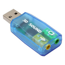 GARSO PLOKŠTĖ USB IŠORINIS VIRTUS / SC-USB-02 GEMBIRD