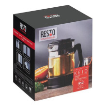 GLASS TEAPOT 950ML / 90512 RESTO