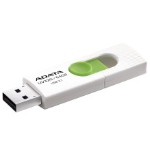 MEMORY DRIVE FLASH USB3.1 64GB / WHITE AUV320-64G-RWHGN ADATA