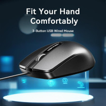PELĖ USB OPTINĖ JUODA / KTABG VENTION PELĖ USB OPTINĖ JUODA / KTABG VENTION