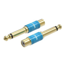 ADAPTER AUDIO 6.35MM TO RCA...