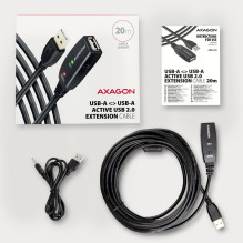 USB2.0 AM / AF ACTIVE LAIDAS / 20M ADR-220 AXAGON
