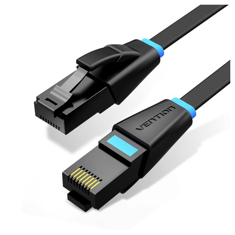 PATCH CABLE CAT.6 UTP / 3M BLACK IBJBI VENTION