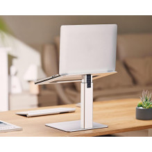 NB ACC RISER STAND ADJUSTABLE / SILVER NBS-D1-02 GEMBIRD NB ACC RISER STAND ADJUSTABLE / SILVER NBS-D1-02 GEMBIRD