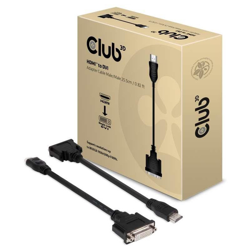 I / O ADAPTER HDMI TO DVI-D / CAC-HMD DFD CLUB3D