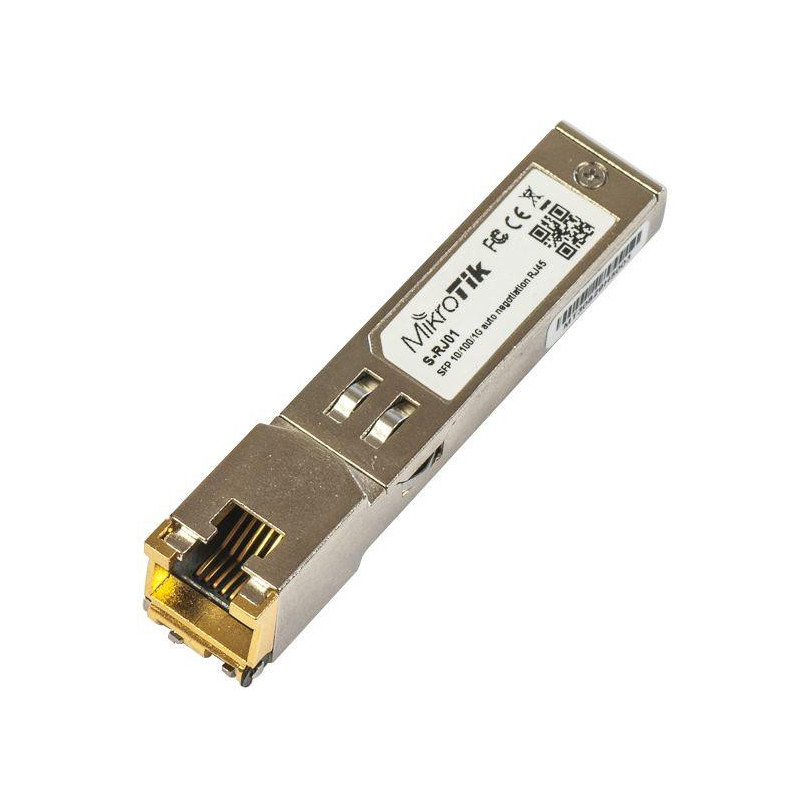 NET MODULIS 1GBE RJ45 SFP / S-RJ01 MIKROTIKAS