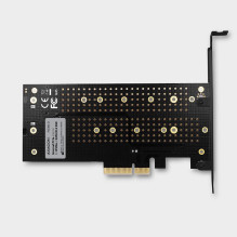 SSD ACC ADAPTER NVME / SATA / M.2 / SP&amp;LP PCEM2-D AXAGON