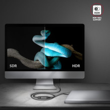 KABELAS USB-C Į HDMI 0,25M / RVC-HI2M AXAGON