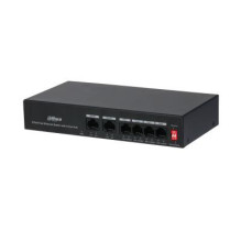 Jungiklis, DAHUA, PFS3006-4ET-36, PoE prievadai 4, 36 vatai, DH-PFS3006-4ET-36 Jungiklis, DAHUA, PFS3006-4ET-36, PoE prievadai 4, 36 vatai, DH-PFS3006-4ET-36