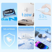 MOBILE CHARGER WALL USB +CABLE / 20W TZ-FEPB0-EU-01 VENTION MOBILE CHARGER WALL USB +CABLE / 20W TZ-FEPB0-EU-01 VENTION