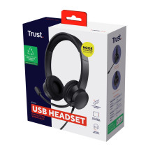 HEADSET AYDA USB-ENC PC / 25089 TRUST HEADSET AYDA USB-ENC PC / 25089 TRUST