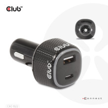 NB CHARGER CAR USB+USB-C / 63W CAC-1922 CLUB3D NB CHARGER CAR USB+USB-C / 63W CAC-1922 CLUB3D