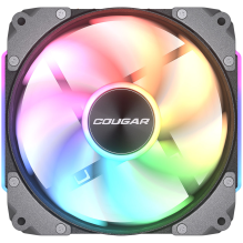 COUGAR Apolar 120 ARGB (3 vnt. pakuotėje) / Elite Universal Modular Fan (3 vnt. pakuotėje) / Juoda