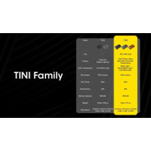 Žibintuvėlis T serija 600 liumenų / TINI3 NITECORE