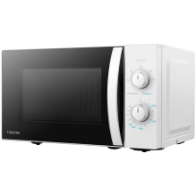 Microwave oven, volume 20L, mechanical control, 800W, 5 power levels, LED lighting, defrosting, cooking end signal, colo