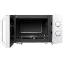 Microwave oven, volume 20L, mechanical control, 800W, 5 power levels, LED lighting, defrosting, cooking end signal, colo