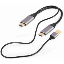 I / O ADAPTERIS HDMI Į DP / BLACK A-HDMIM-DPM-01 GEMBIRD I / O ADAPTERIS HDMI Į DP / BLACK A-HDMIM-DPM-01 GEMBIRD