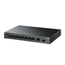 Komutatorius, TP-LINK, LS1210GP, PoE+ prievadai 8, LS1210GP