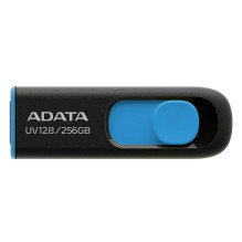 ATMINTINĖ USB3.0 256GB / JUODA / MĖLYNA AUV128-256G-RBE ADATA ATMINTINĖ USB3.0 256GB / JUODA / MĖLYNA AUV128-256G-RBE ADATA