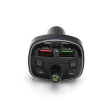 Transmiter for car Blue Star Wave L1 RGB Ambient light typ C x1 USB x2 20W black
