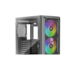 Korpusas, XILENCE, ATX / micro ATX / Mini-ITX, Juodas, Midi Tower, PC, XG161