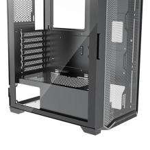 Korpusas, XILENCE, ATX / micro ATX / Mini-ITX, Juodas, Midi Tower, PC, XG161