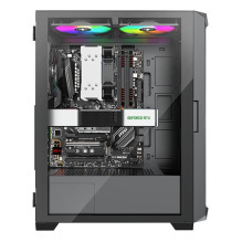 Case, XILENCE, ATX / micro ATX / Mini-ITX, Black, Midi Tower, PC, XG161