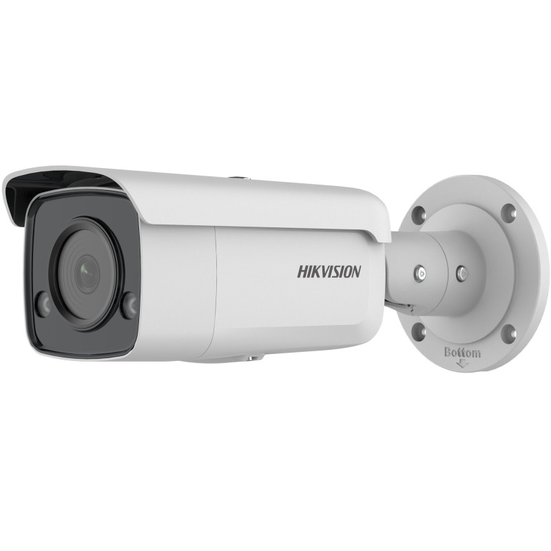 Hikvision bullet DS-2CD2T47G2-L F2.8 (without base) (white, 4 MP, 60 m. LED, ColorVu)