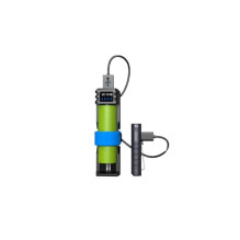 Greitas baterijų įkroviklis 3.7V / 1.2V XTAR SC1 + USB-C išorinė baterija