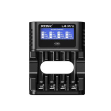 Battery charger R03 / AAA and R6 / AA Li-ion 1,5V / NiMH Xtar L4 PRO Battery charger R03 / AAA and R6 / AA Li-ion 1,5V / NiMH Xtar L4 PRO