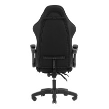 Mars Gaming MGC-X Audinio formos kompiuterinių žaidimų kėdė, paminkštinta sėdynė, juoda Mars Gaming MGC-X Audinio formos kompiuterinių žaidimų kėdė, paminkštinta sėdynė, juoda