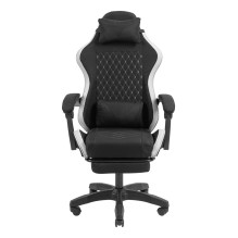 Mars Gaming MGC-X Fabric PC gaming chair Padded seat Black, White Mars Gaming MGC-X Fabric PC gaming chair Padded seat Black, White