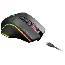 Mars Gaming MMWVECTOR pelė Dešinės rankos RF belaidė + „Bluetooth“ + USB A tipo optinė 12000 DPI