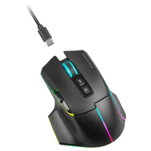 Mars Gaming MMWVECTOR pelė Dešinės rankos RF belaidė + „Bluetooth“ + USB A tipo optinė 12000 DPI