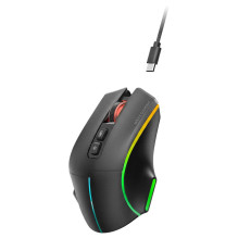 Mars Gaming MMWVECTOR mouse Right-hand RF Wireless + Bluetooth + USB Type-A Optical 12000 DPI Mars Gaming MMWVECTOR mouse Right-hand RF Wireless + Bluetooth + USB Type-A Optical 12000 DPI