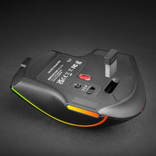 Mars Gaming MMWVECTOR pelė Dešinės rankos RF belaidė + „Bluetooth“ + USB A tipo optinė 12000 DPI