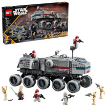 Konstruktorius - LEGO STAR WARS 75413 Respublikos Juggernautas 813 Elementų 8 Minifigūrų