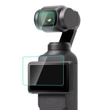 Camera Accessory - Puluz Tempered Glass Lens and Screen Protector for DJI OSMO Pocket 3 9H Hardness Camera Accessory - Puluz Tempered Glass Lens and Screen Protector for DJI OSMO Pocket 3 9H Hardness