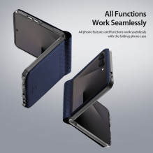 Dėklas Dux Ducis Bril Samsung F776 Z Flip8 juodas Dėklas Dux Ducis Bril Samsung F776 Z Flip8 juodas