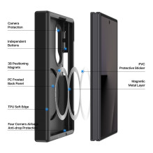 Dėklas Dux Ducis Yind MagSafe Samsung F971 Z Fold8 juodas Dėklas Dux Ducis Yind MagSafe Samsung F971 Z Fold8 juodas