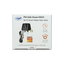 Smart valve PNI Safe House HS541 with Wi-Fi, for turning off the water / gas pipe via the Internet, compatible with the Smart valve PNI Safe House HS541 with Wi-Fi, for turning off the water / gas pipe via the Internet, compatible with the