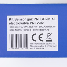 Dujų jutiklio komplektas PNI GD-01 ir PNI V-02 solenoido kodas 2014172